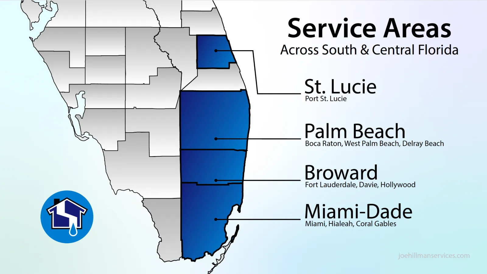 South Florida Service Areas Joe Hillman Plumbing scaled 1